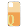 Slim Protection Case［ Original - initial two tone - Q orange ］