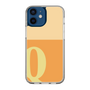 Slim Protection Case［ Original - initial two tone - Q orange ］