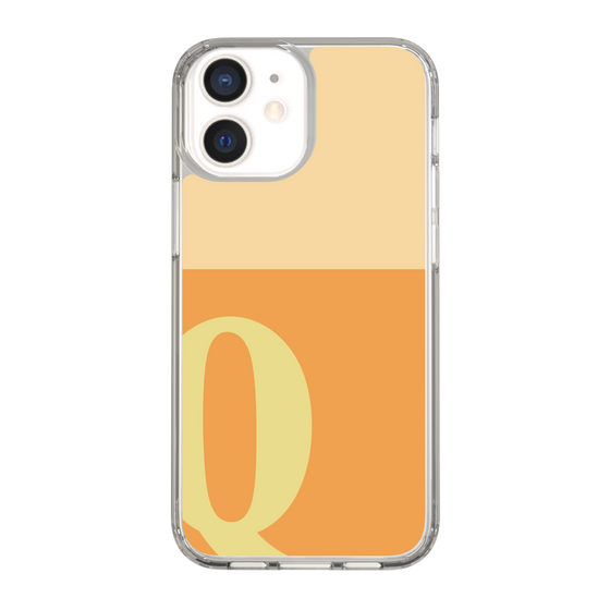 Slim Protection Case［ Original - initial two tone - Q orange ］