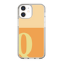 Slim Protection Case［ Original - initial two tone - Q orange ］