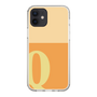 Slim Protection Case［ Original - initial two tone - Q orange ］