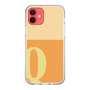 Slim Protection Case［ Original - initial two tone - Q orange ］