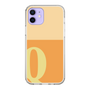 Slim Protection Case［ Original - initial two tone - Q orange ］