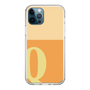 Slim Protection Case［ Original - initial two tone - Q orange ］