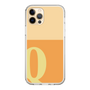 Slim Protection Case［ Original - initial two tone - Q orange ］