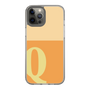 Slim Protection Case［ Original - initial two tone - Q orange ］