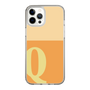Slim Protection Case［ Original - initial two tone - Q orange ］