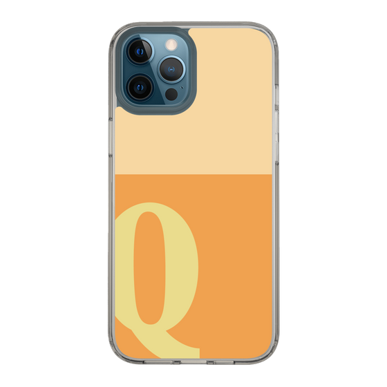 Slim Protection Case［ Original - initial two tone - Q orange ］