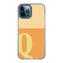 Slim Protection Case［ Original - initial two tone - Q orange ］