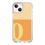 Slim Protection Case［ Original - initial two tone - Q orange ］