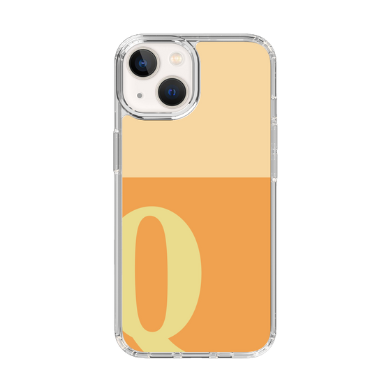 Slim Protection Case［ Original - initial two tone - Q orange ］