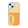Slim Protection Case［ Original - initial two tone - Q orange ］