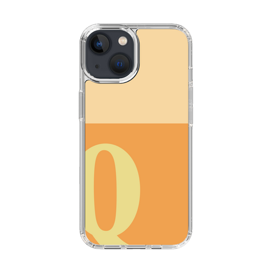 Slim Protection Case［ Original - initial two tone - Q orange ］