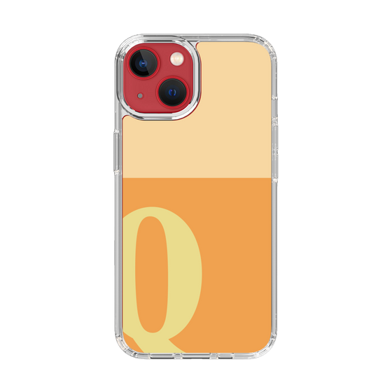 Slim Protection Case［ Original - initial two tone - Q orange ］