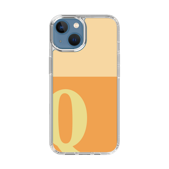 Slim Protection Case［ Original - initial two tone - Q orange ］