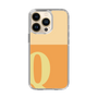 Slim Protection Case［ Original - initial two tone - Q orange ］