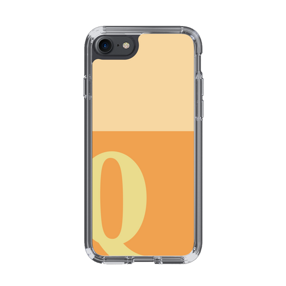Slim Protection Case［ Original - initial two tone - Q orange ］