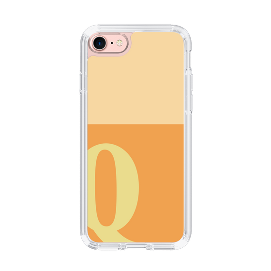 Slim Protection Case［ Original - initial two tone - Q orange ］