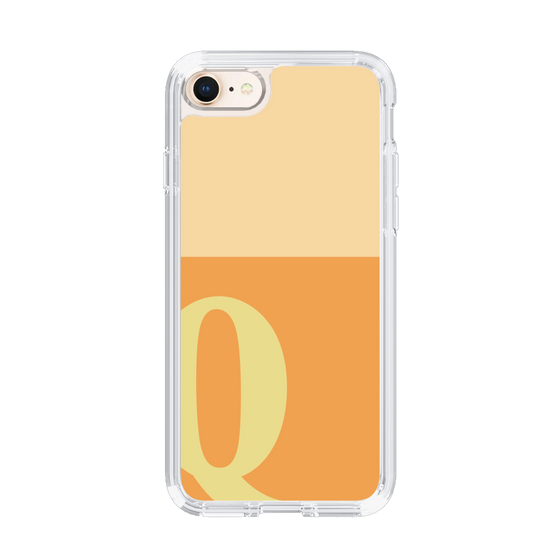 Slim Protection Case［ Original - initial two tone - Q orange ］