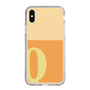 Slim Protection Case［ Original - initial two tone - Q orange ］