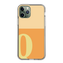 Slim Protection Case［ Original - initial two tone - Q orange ］