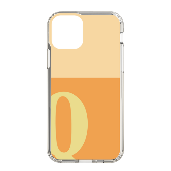 Slim Protection Case［ Original - initial two tone - Q orange ］