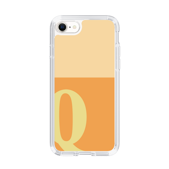 Slim Protection Case［ Original - initial two tone - Q orange ］