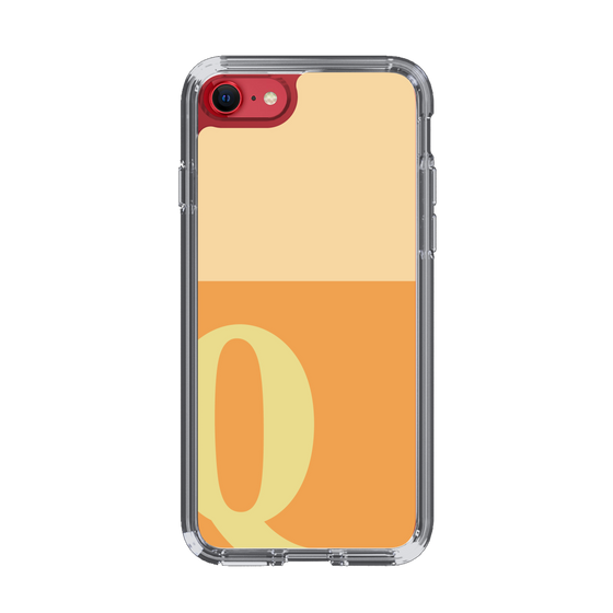 Slim Protection Case［ Original - initial two tone - Q orange ］