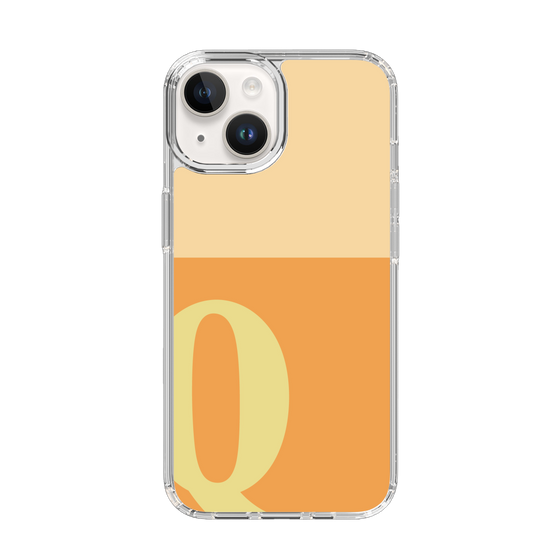 Slim Protection Case［ Original - initial two tone - Q orange ］