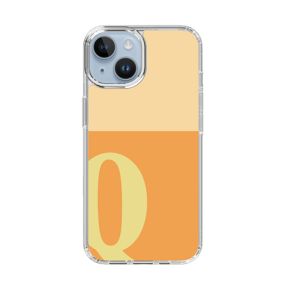 Slim Protection Case［ Original - initial two tone - Q orange ］