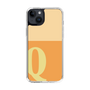 Slim Protection Case［ Original - initial two tone - Q orange ］