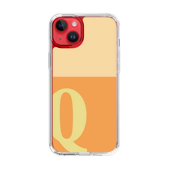 Slim Protection Case［ Original - initial two tone - Q orange ］