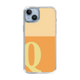 Slim Protection Case［ Original - initial two tone - Q orange ］