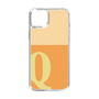 Slim Protection Case［ Original - initial two tone - Q orange ］
