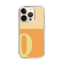 Slim Protection Case［ Original - initial two tone - Q orange ］
