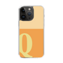 Slim Protection Case［ Original - initial two tone - Q orange ］
