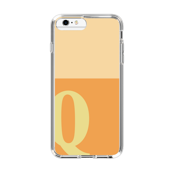 Slim Protection Case［ Original - initial two tone - Q orange ］