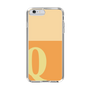 Slim Protection Case［ Original - initial two tone - Q orange ］