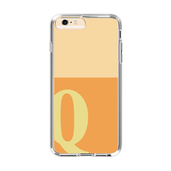 Slim Protection Case［ Original - initial two tone - Q orange ］