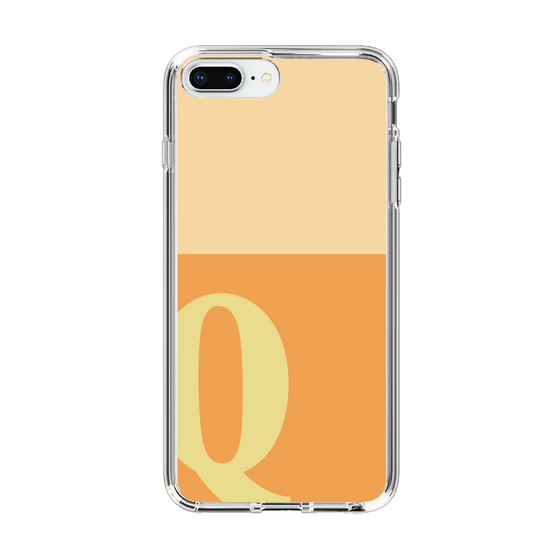 Slim Protection Case［ Original - initial two tone - Q orange ］
