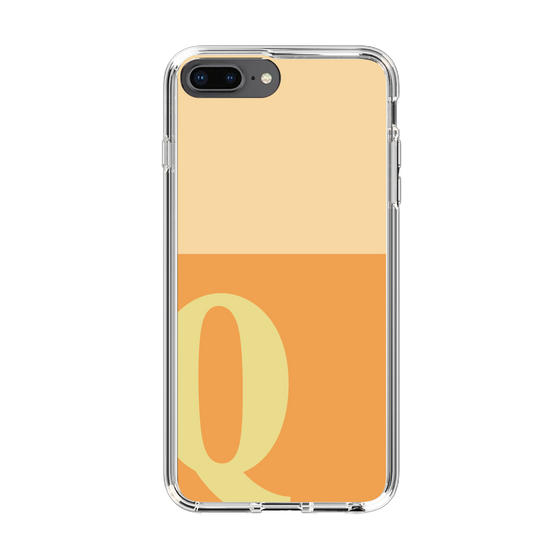 Slim Protection Case［ Original - initial two tone - Q orange ］