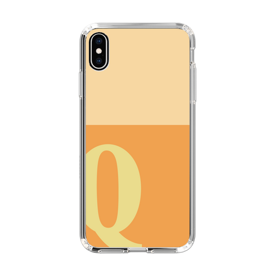 Slim Protection Case［ Original - initial two tone - Q orange ］