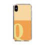 Slim Protection Case［ Original - initial two tone - Q orange ］