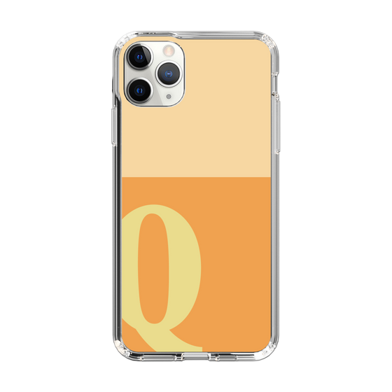 Slim Protection Case［ Original - initial two tone - Q orange ］