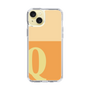 Slim Protection Case［ Original - initial two tone - Q orange ］