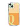 Slim Protection Case［ Original - initial two tone - Q orange ］