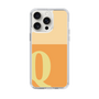 Slim Protection Case［ Original - initial two tone - Q orange ］