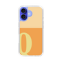 Slim Protection Case［ オリジナル - initial two tone - Q orange ］