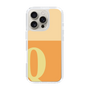 Slim Protection Case［ オリジナル - initial two tone - Q orange ］