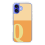 Slim Protection Case［ オリジナル - initial two tone - Q orange ］